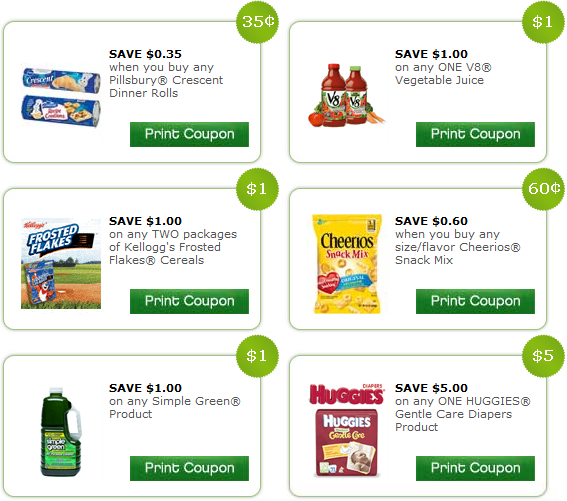 Instant Printable Grocery Coupons