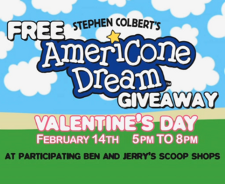 Free AmeriCone Dream Ice Cream