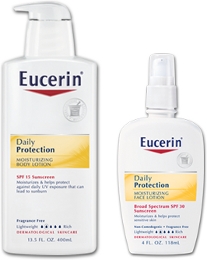 Free Eucerin Daily Protection Moisturizing Lotion