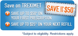 TREXIMET® (sumatriptan and naproxen sodium) $50 Coupon