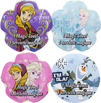 Disney Frozen Expanding Magic Towels