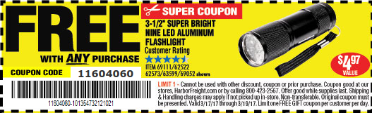 Harbor Freight Tools Coupons (Click for more) Harbor Freight Tools Coupons