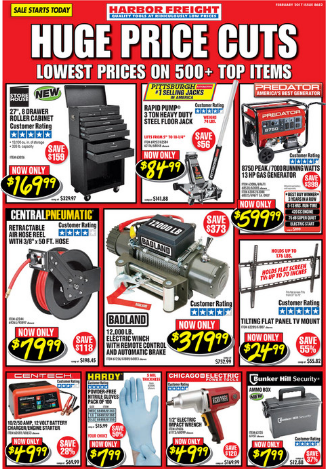 Harbor Freight Tools Flyer