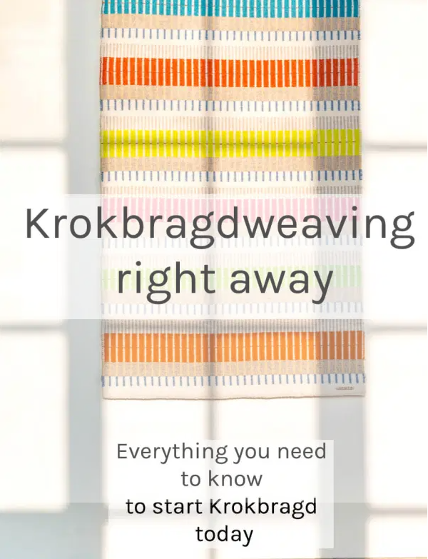 Krokbragd Weaving